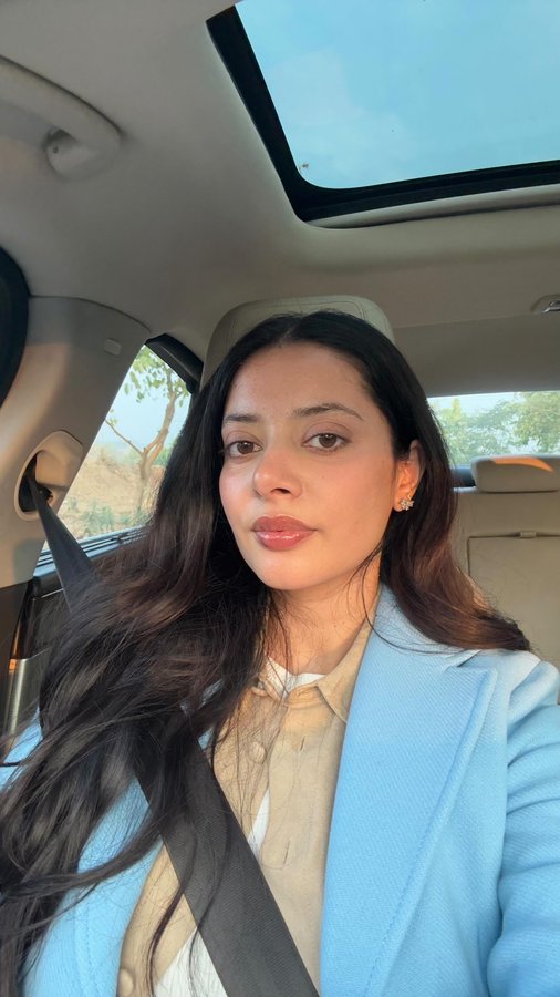 Instagram post by @simranchanta for Ozone Signature. Caption reads: Glow starts with the right skincare! ✨ 
I’ve been....