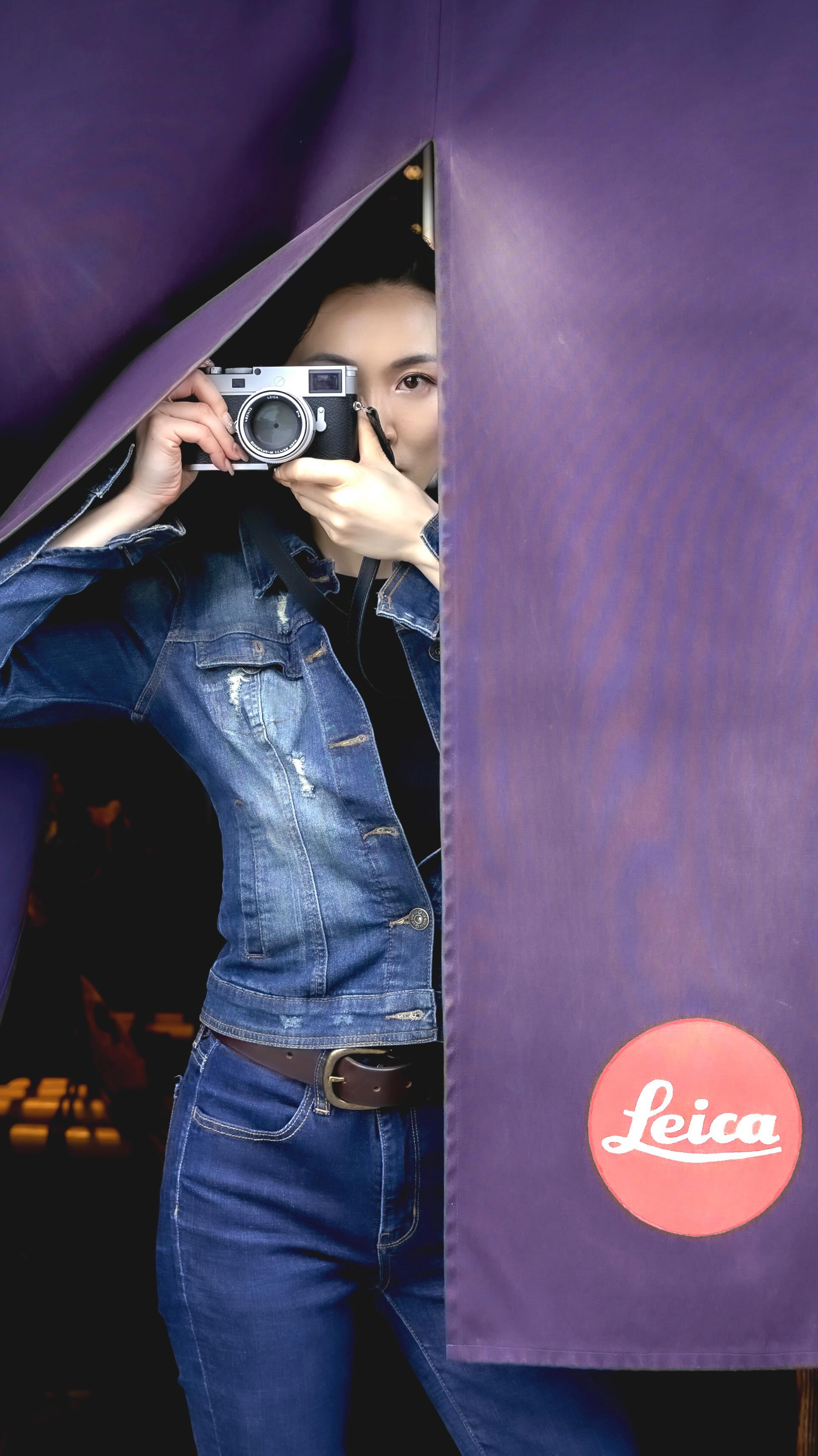 Instagram post by @christtinaho for Leica Camera. Caption reads: [...] Leica M11 Sponsored by @leica_camera....