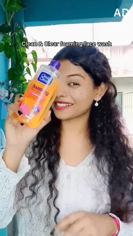 Instagram post by @priyanka_kumari355 for Clean & Clear. Caption reads: Big or small, pimples always feel like the worst....