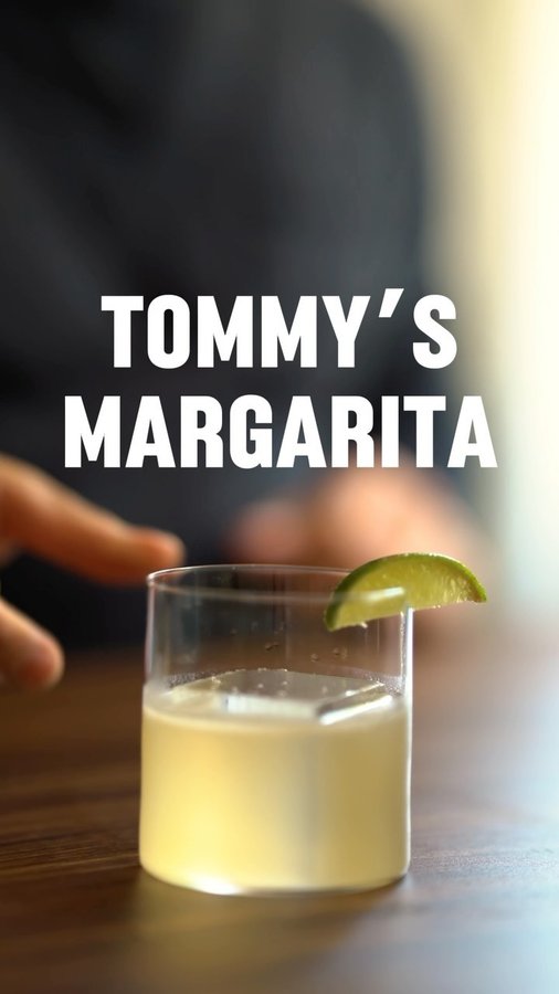 Instagram post by @driftersjoint for Casa Azul Spirits. Caption reads: Tommy’s Margarita 

Ft: @casaazulspirits 

2 oz....