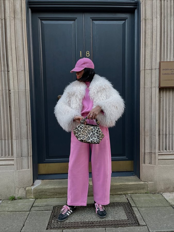 Instagram post by @catlpatterson for Acne Studios. Caption reads: Fluffy everything season 🐩💞
-
-
-
-
Some pr tags.