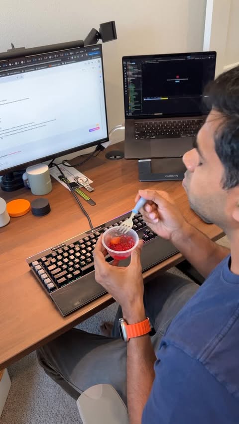 Instagram post by @themodgils for Dole Packaged Foods. Caption reads: #DolePartner Life as a software engineer means my....