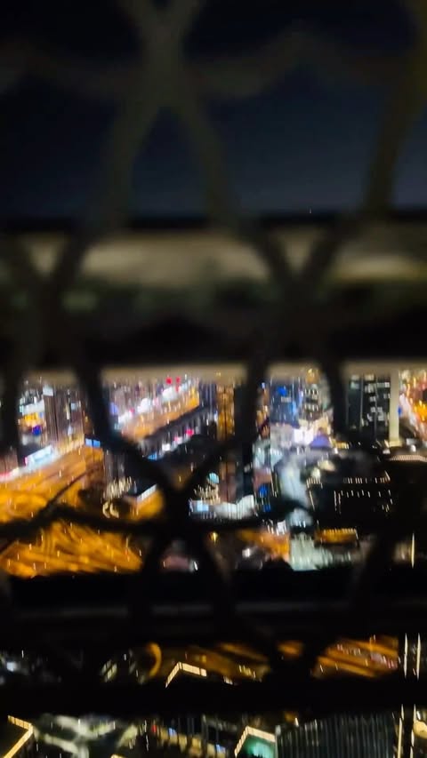 Instagram post by @mubashir_parayil for Burj Khalifa by Emaar. Caption reads: I love Dubai #happydubai #topofburjkhalifa....