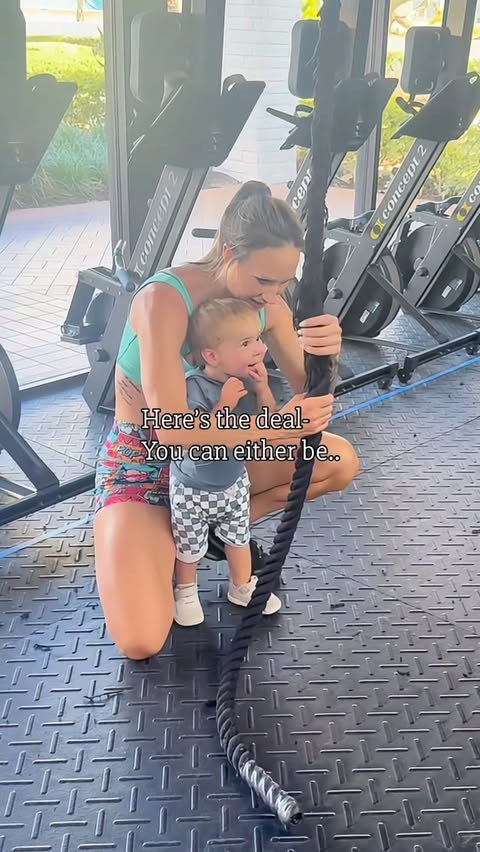 Instagram post by @littlemisshellya for Constantly Varied Gear. Caption reads: I believe in me so I can show him how to believe....
