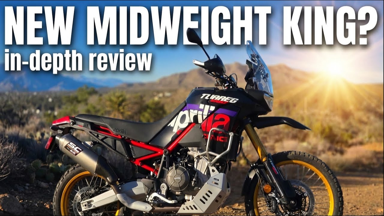 YouTube post by @BigRockMoto for Mosko Moto. Caption reads: [...] XF Jacket & Pant: ⚡MSR Gravex Gloves: ⚡Mosko....