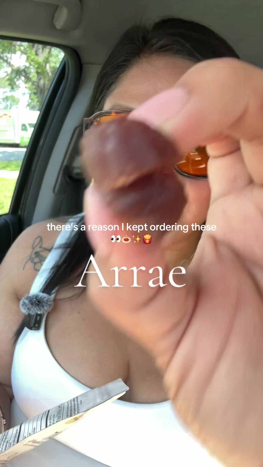 TikTok post by @dgarcia4522 for Arrae. Caption reads: [...] really help be feel better after meals....