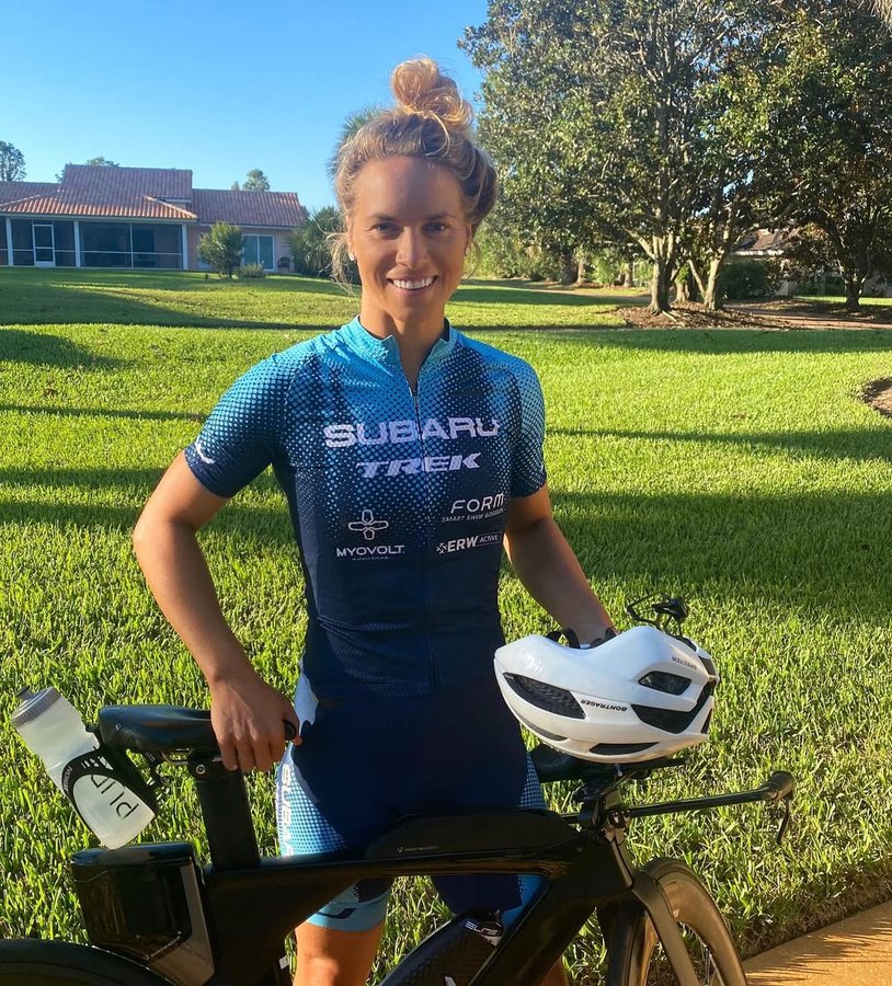 Instagram post by @dr_hannah_wells for MitoQ. Caption reads: The last few weeks have been crazy! Training has....