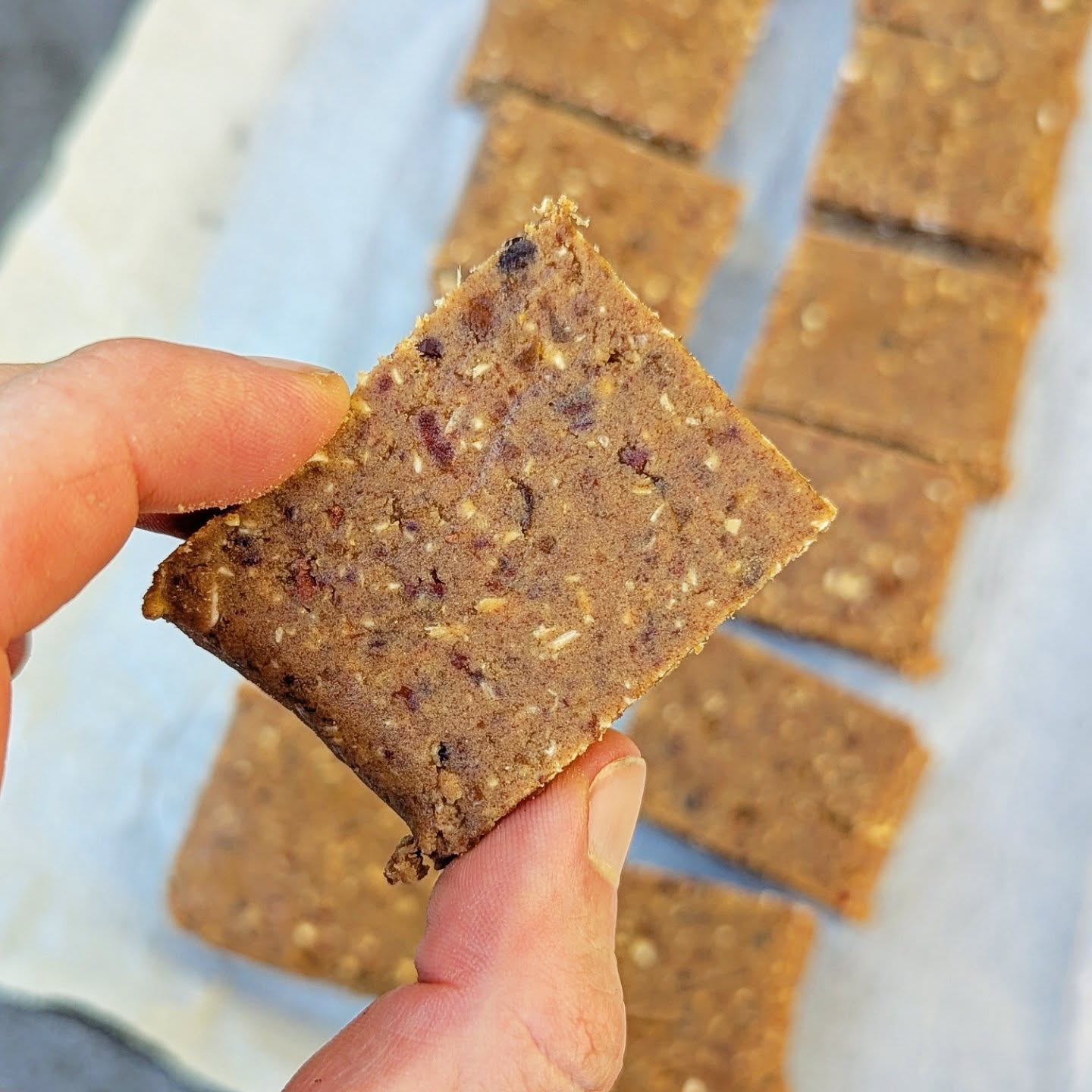 Instagram post by @clareee_mareee for Tropeaka. Caption reads: 🍪 Cookies and Cream Cookie Dough Bites 🍪 

Get....