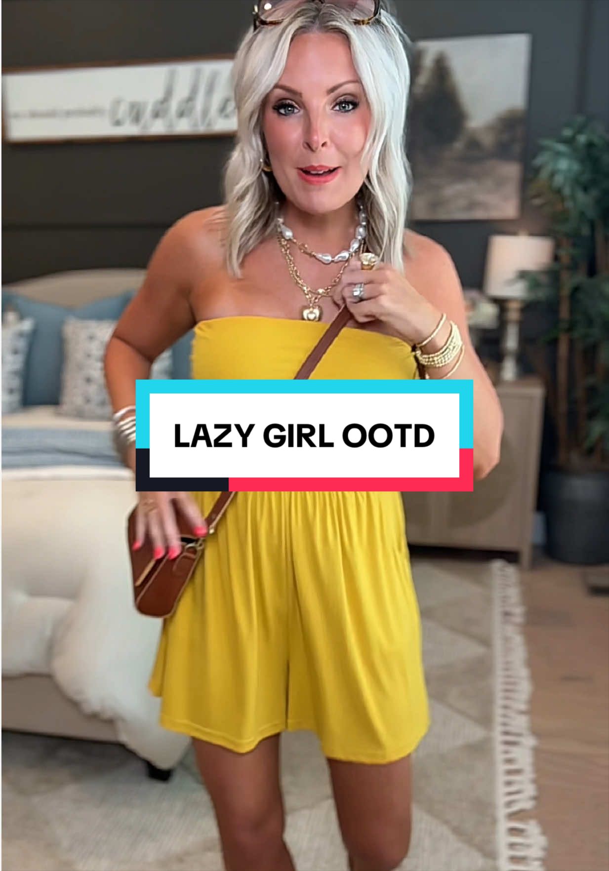 TikTok post by @leahkatm22 for BTFBM. Caption reads: @btfbm_us @btfbm_shop #dealsforyoudays #romper....