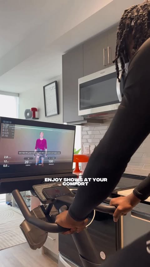 Instagram post by @donharris___ for YESOUL FITNESS. Caption reads: The Yesoul G1M plus bike from....