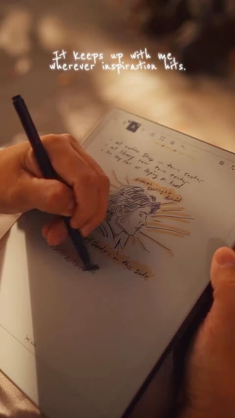 Instagram post by @doddsp_ for reMarkable. Caption reads: [...] presence. A little more clarity.

The....