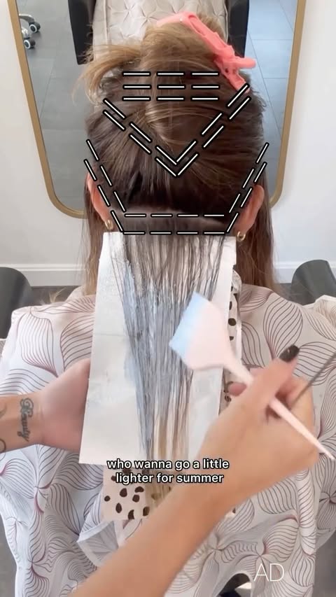 Instagram post by @taylordidmyhair for SalonCentric. Caption reads: [...] go comb All products available at....