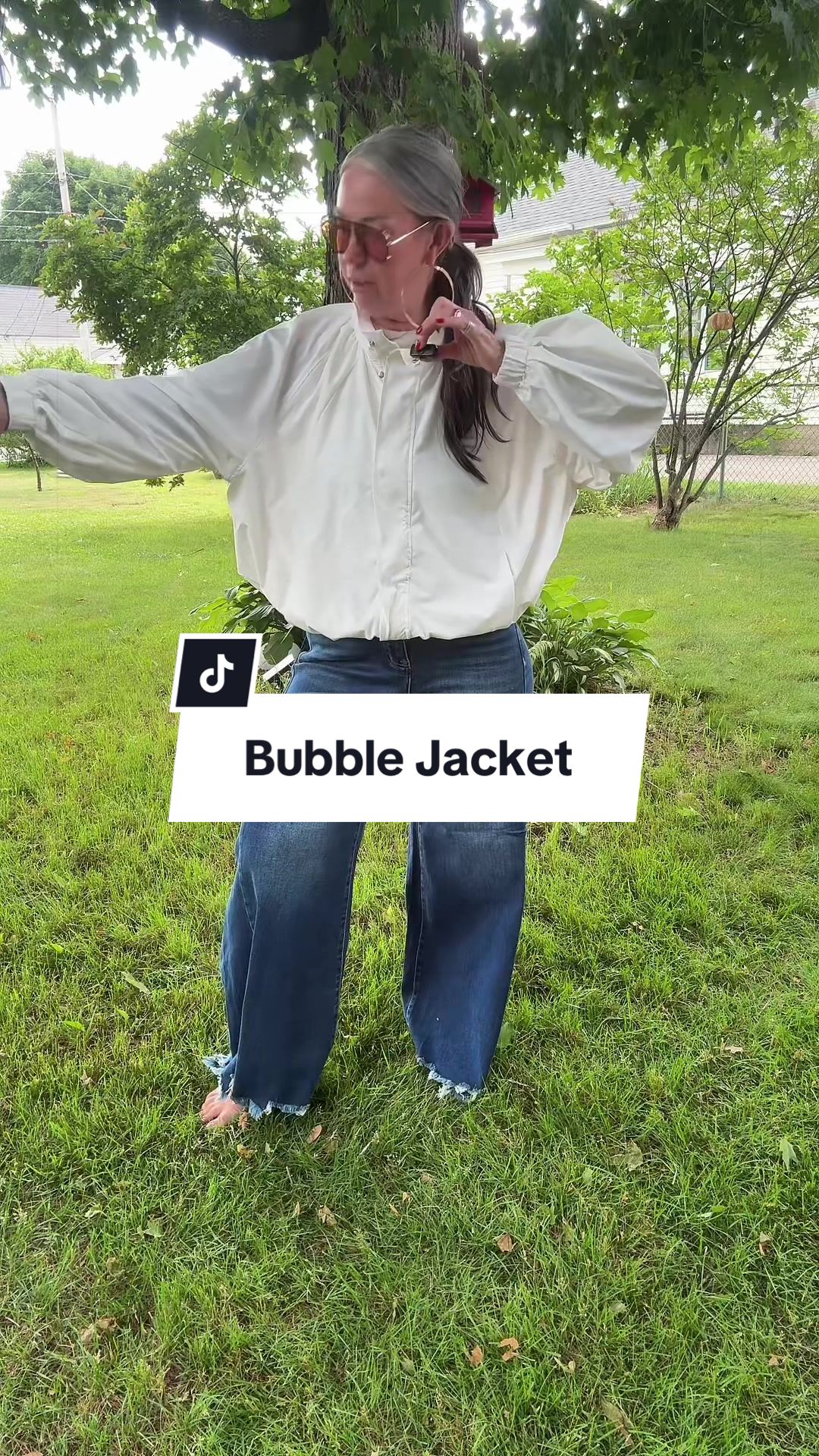 TikTok post by @aestheticaleestyles for PUFFIT. Caption reads: @PUFFIT.US.OFFICIAL loving this summer bubble....
