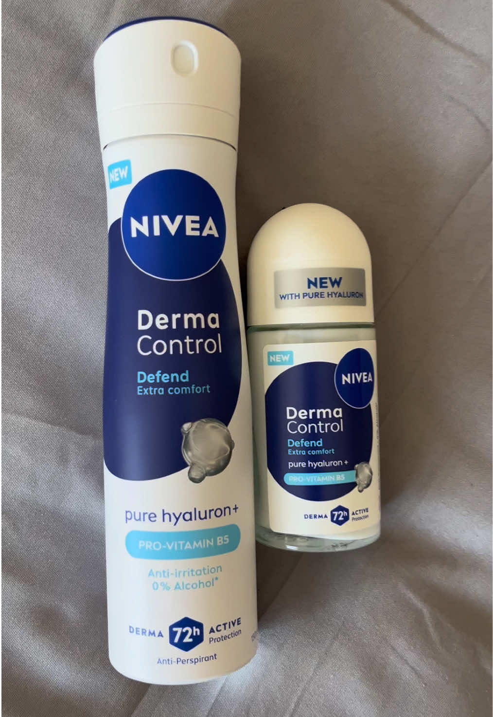 TikTok post by @liindohlehle for Brand Advisor. Caption reads: Hey my loves please get GRWM with the new Nivea....