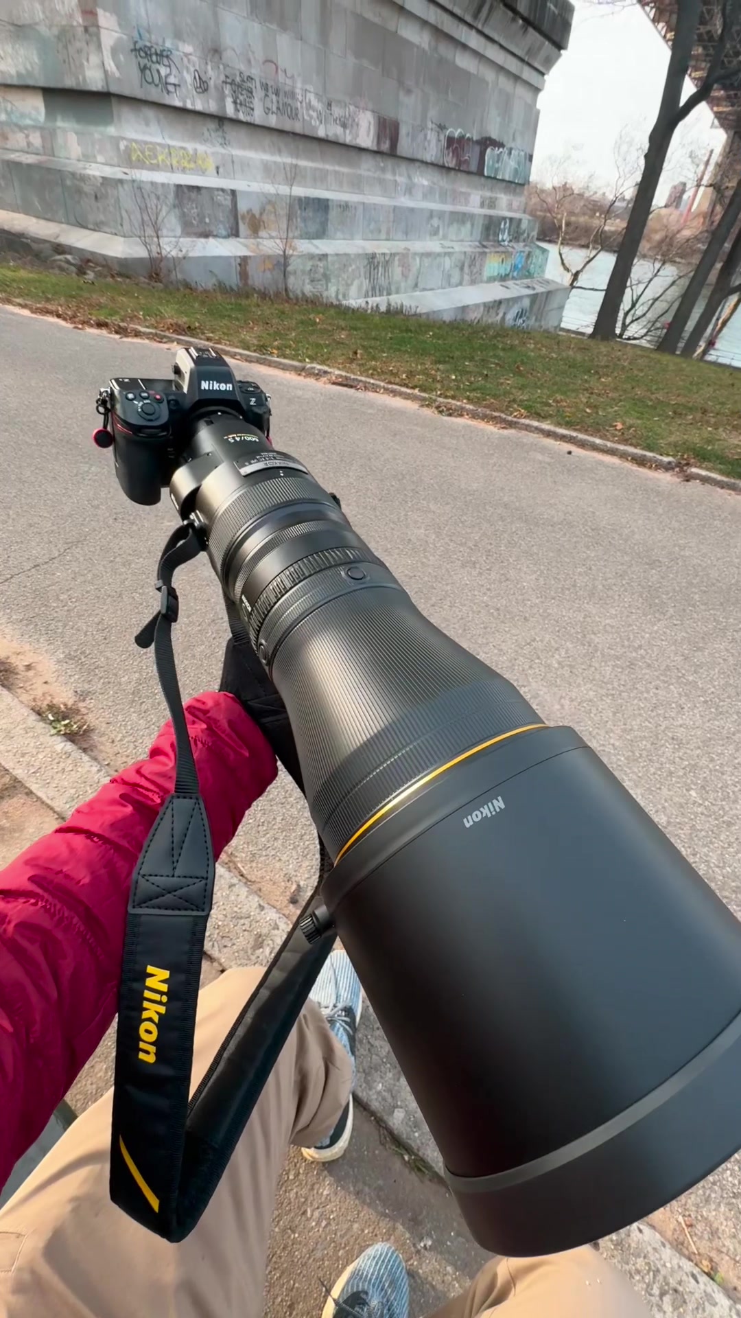 TikTok post by @kienquancreates for NikonUSA. Caption reads: 7 days to hit a banger or I’m cooked 💀 @Nikon USA....