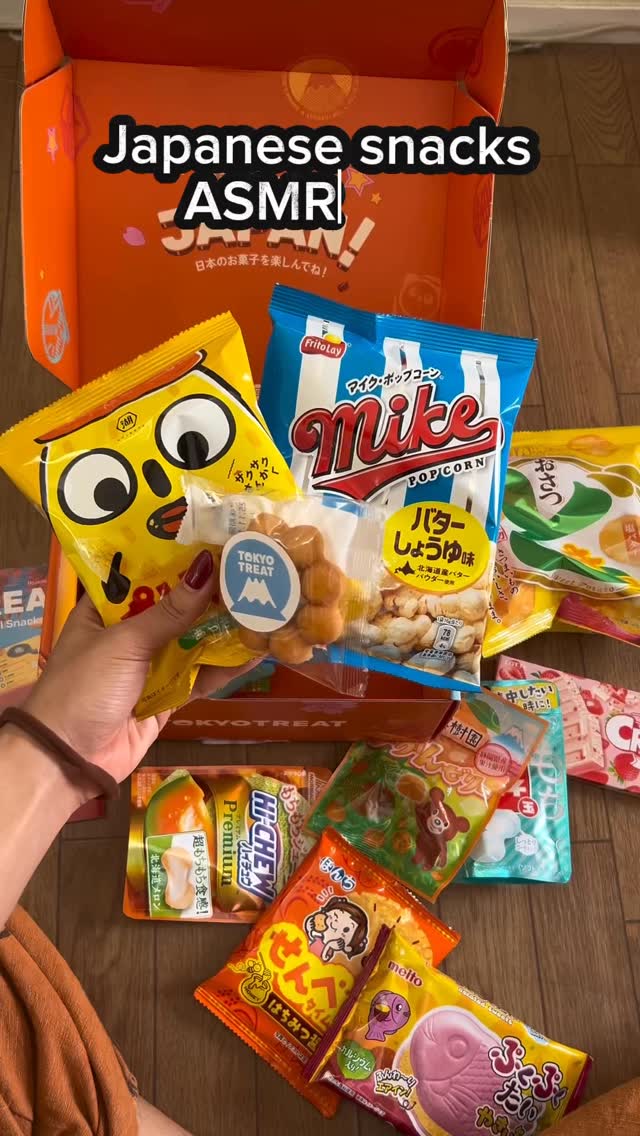 Instagram post by @katyigwe for TokyoTreat. Caption reads: A little ASMR with @tokyotreat … link in bio to....