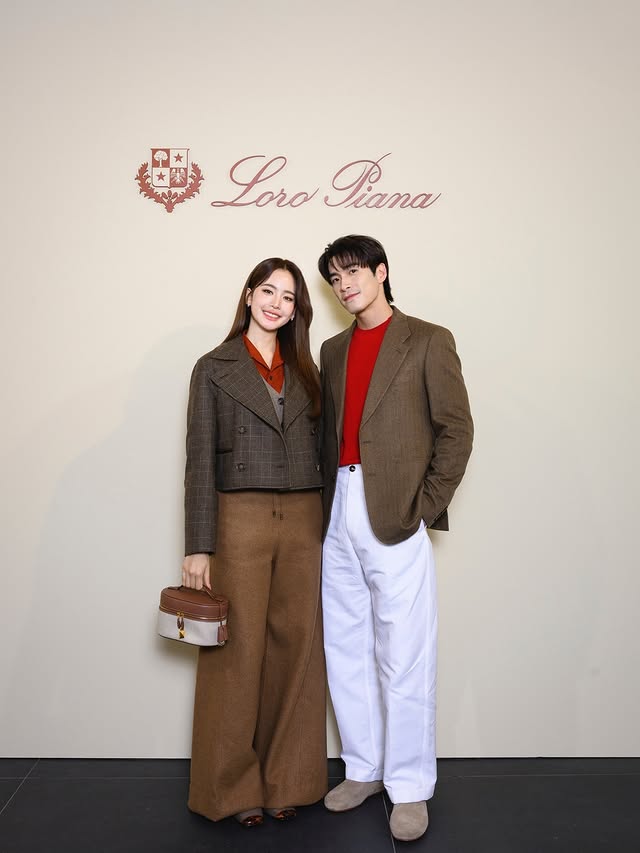 Instagram post by @bow_maylada for Loro Piana. Caption reads: [...] and the beauty of....