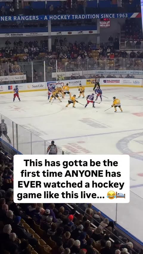 Instagram post by @jessepollock22 for Endy. Caption reads: [...] ever watched a hockey game from? 🤨😂🛌....