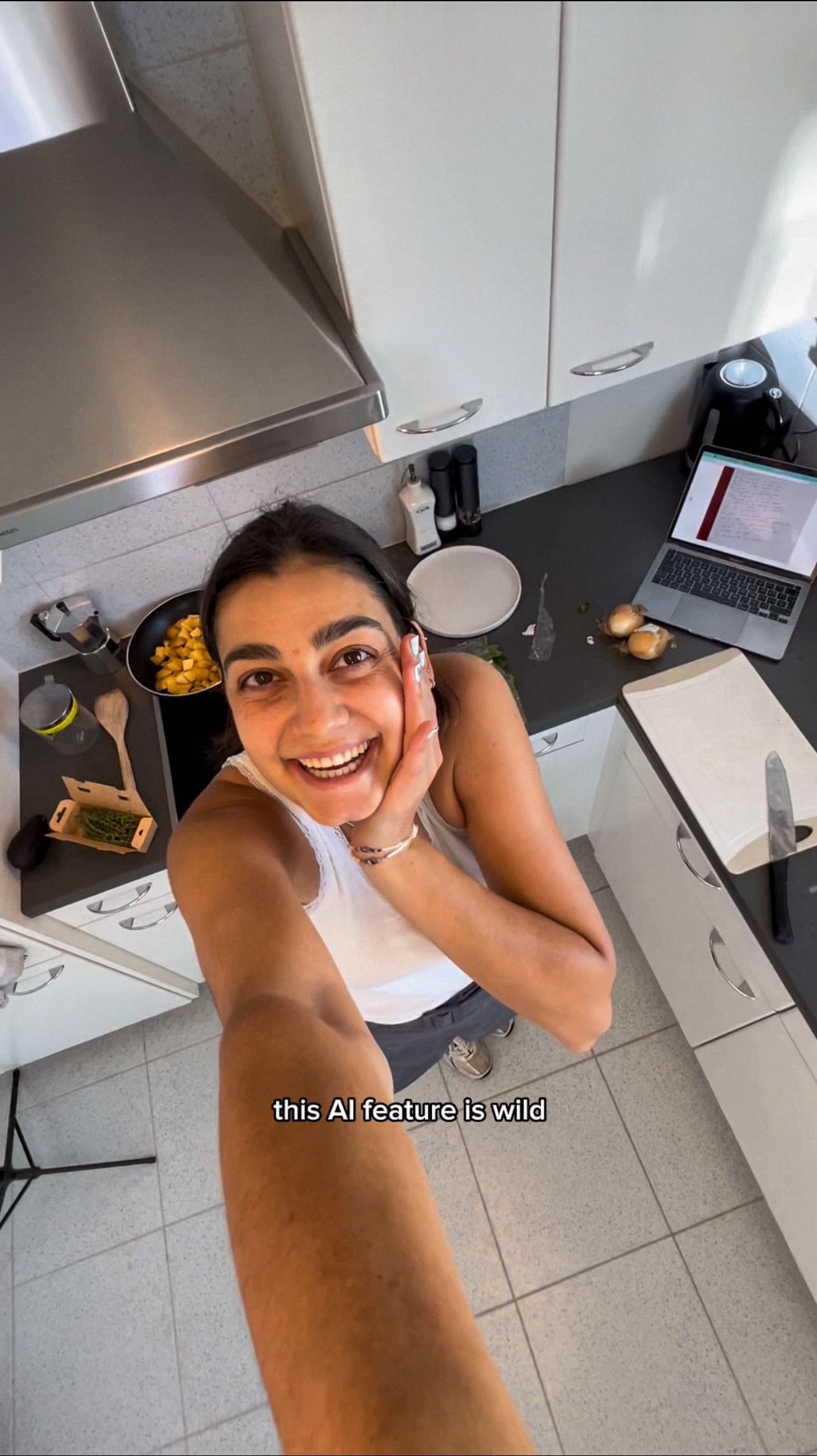 Instagram post by @cristinarubies for COOP. Caption reads: [...] grandpas and win a 100 CHF voucher from....