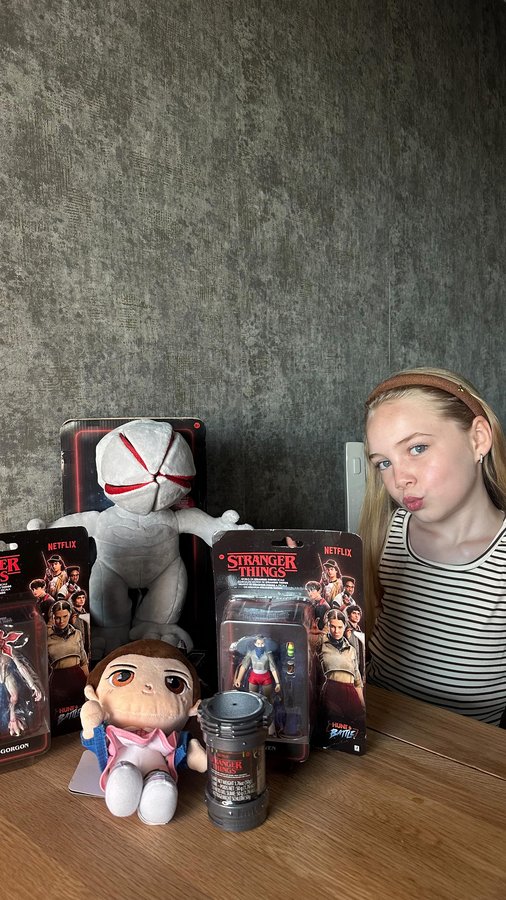 Instagram post by @bonnie.connelly9 for Wire PR. Caption reads: One last trip to Hawkins… Stranger Things Season 5....