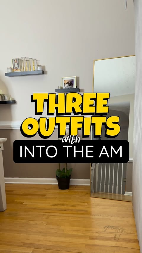 Instagram post by @deopolis for INTO THE AM. Caption reads: Choose your fit with @intotheam ☝🏾✌🏾or 👌🏾 Use....