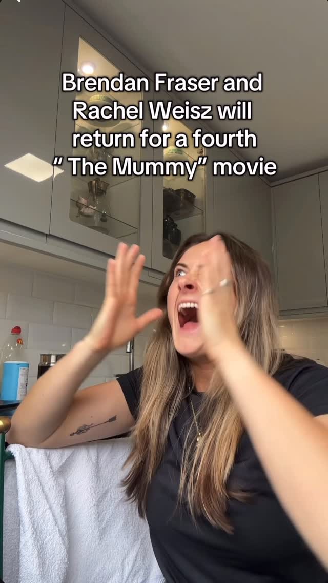 Instagram post by @doradane_film for Universal Pictures. Caption reads: This is NOT a drill people! #themummy #remake....