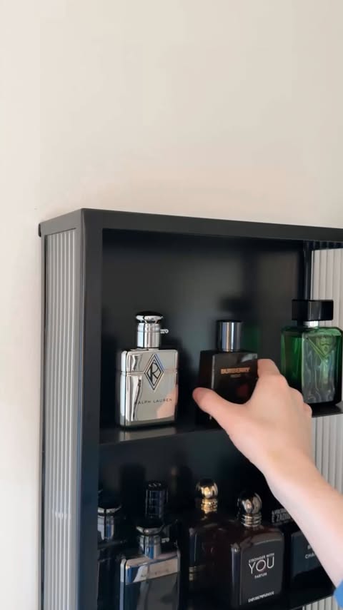 Instagram post by @tgavy for The Perfume Shop. Caption reads: [...] scents to gift this #spritzmas with....