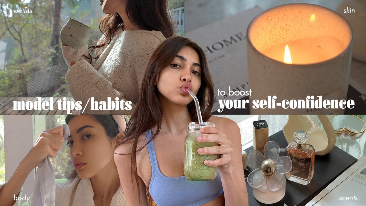 YouTube post by @ruslanagee for Aurate New York. Caption reads: 9 Beauty Habits / Tips that Boosted my....