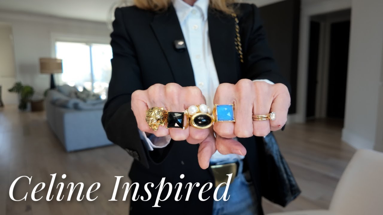 YouTube post by @LisaLisaD1 for LIKEtoKNOW.it. Caption reads: Friday Haul | A Celine-Inspired Look, a Luxury....