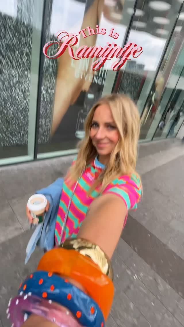 Instagram post by @ramijntje for Starbucks Chilled Coffee. Caption reads: Busy places drain me. The noise, the rush, the....