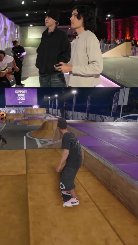 Instagram post by @zexyzek for Equestrian NSW. Caption reads: Good game @filipemotaskate ! Nike SB....