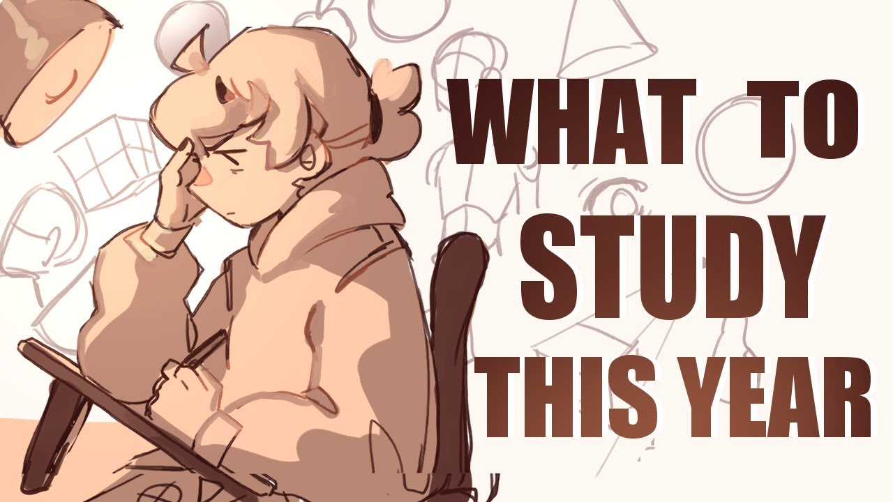 YouTube post by @Bluebescuits for ArtStation. Caption reads: What art Study  to do and How to Stay Consistent....