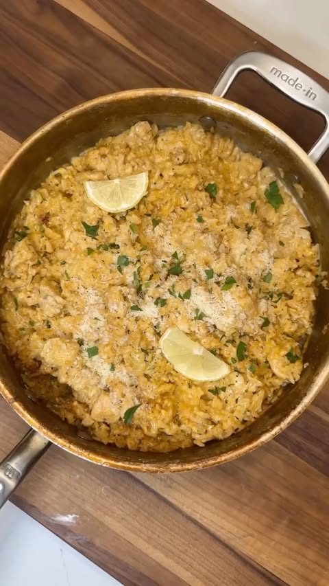 Instagram post by @kalenainthekitchen for Pacific Foods. Caption reads: Comment "CHICKEN" + follow @kalenainthekitchen for....