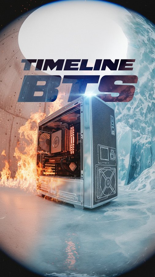 Instagram post by @keanu.visuals for Freepik. Caption reads: Behind the Scenes ⚡️

Here you can see all the AI....