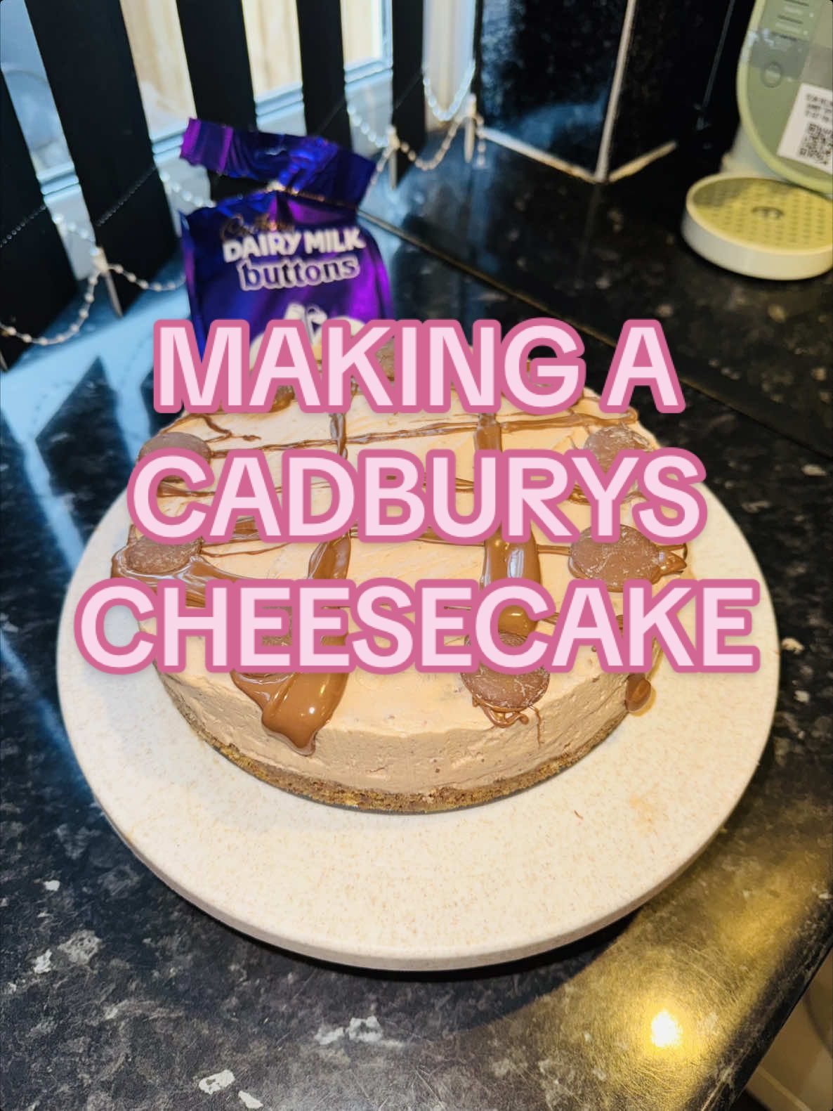 TikTok post by @beckijones4 for Cadbury. Caption reads: Obsessed with how it’s turned out 😍  recipe....
