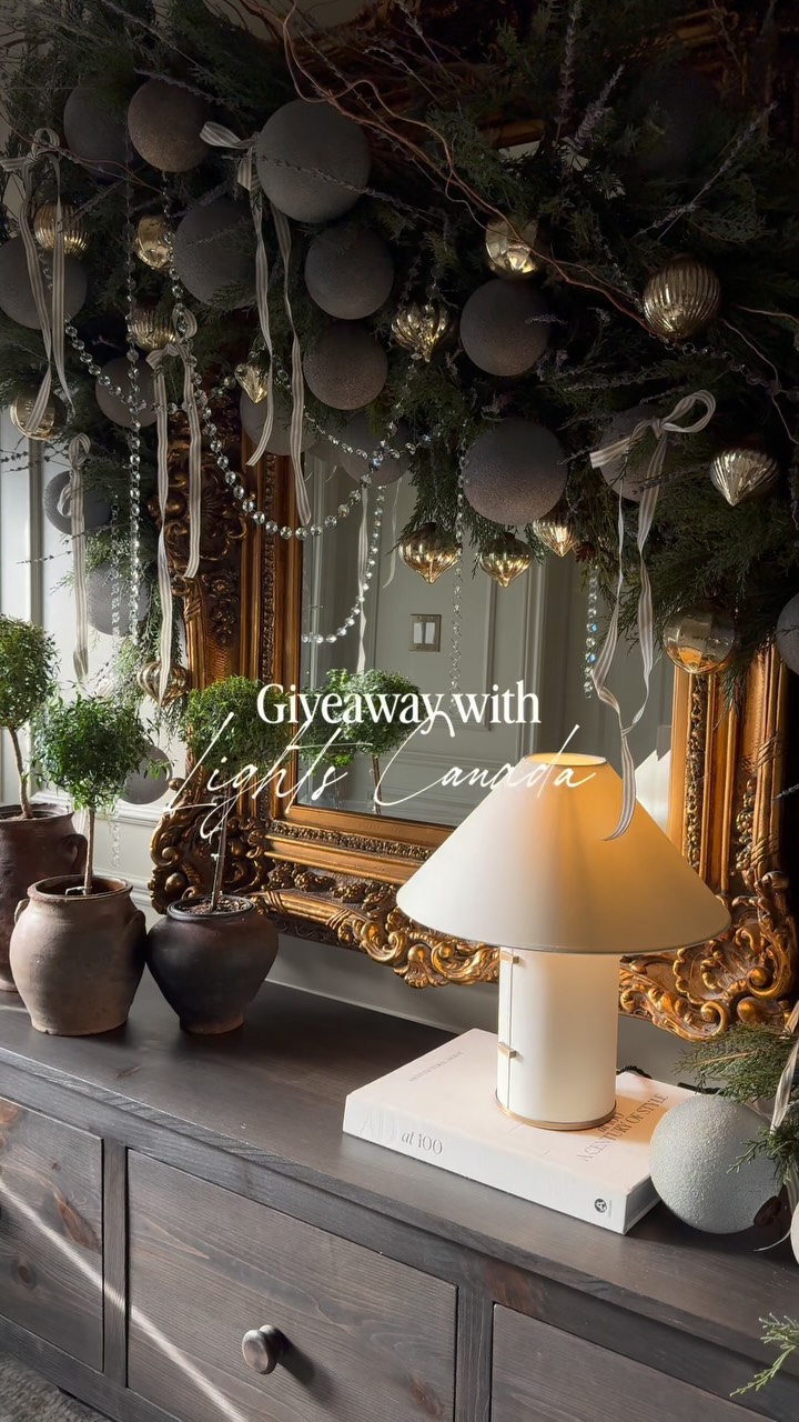 Instagram post by an influencer for Lights Canada. Caption reads: [...] ✨ Fall Giveaway with @lightscanada.ca! ✨....