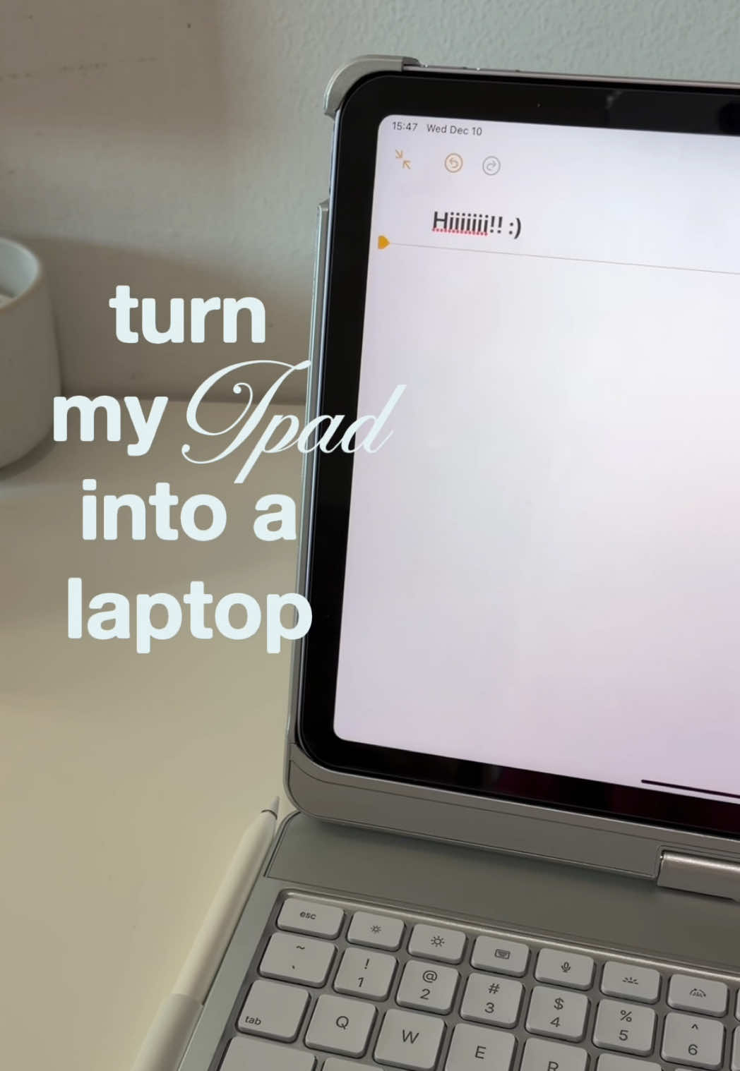 TikTok post by @lovewithkarina for Typecase. Caption reads: [...] color options!! & you can get one at....