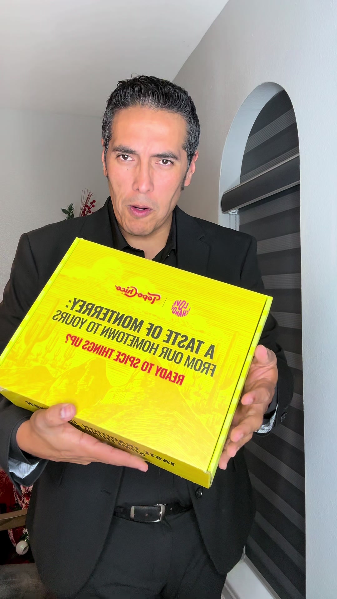 TikTok post by @betiko_84 for I Love Chamoy. Caption reads: Producto local del Río  Grande  Valley   Chamoy....