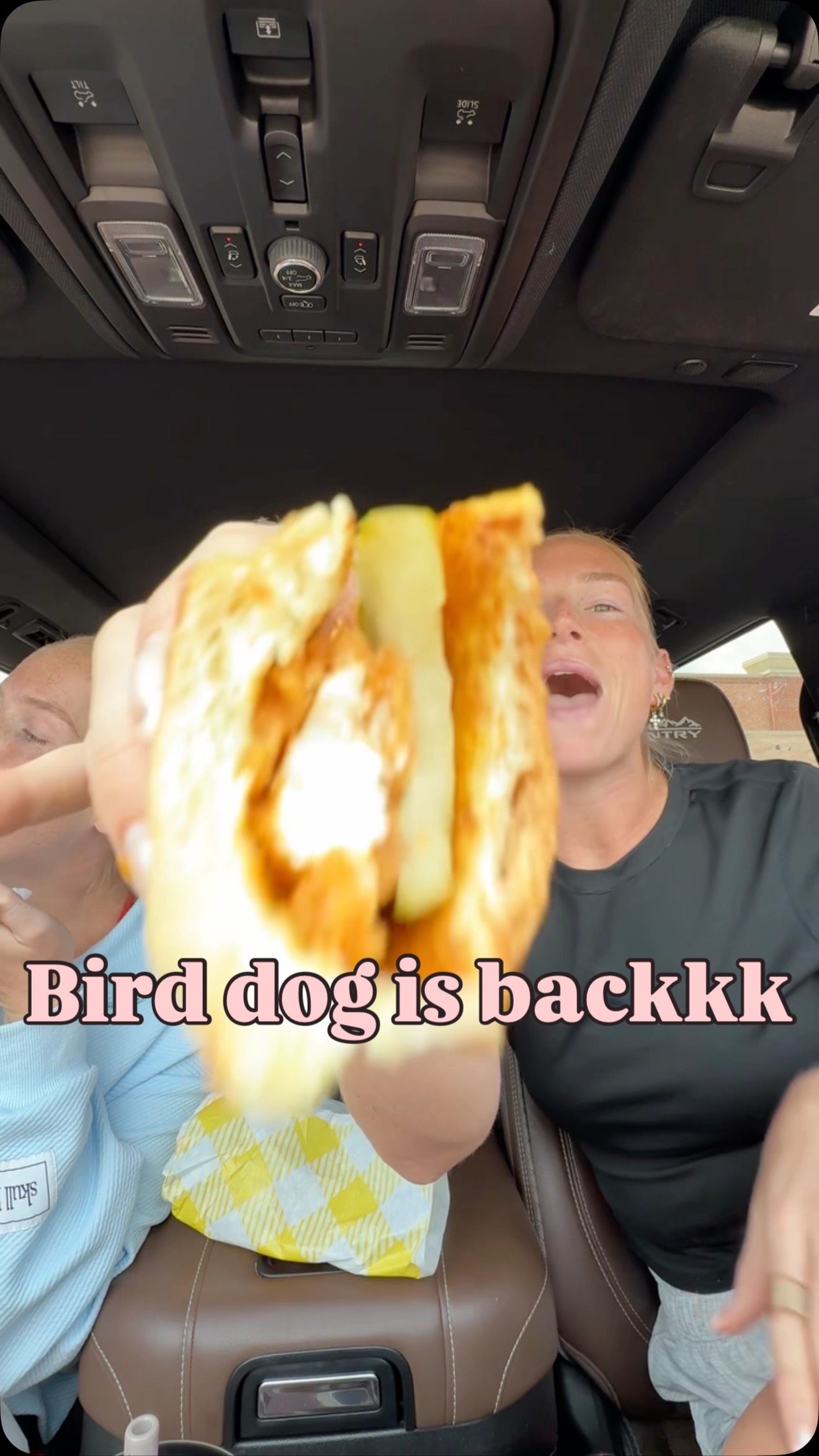 Instagram post by @bethanne_brice for Bojangles. Caption reads: Oh we’re soooo back @bojangles (and so are the....