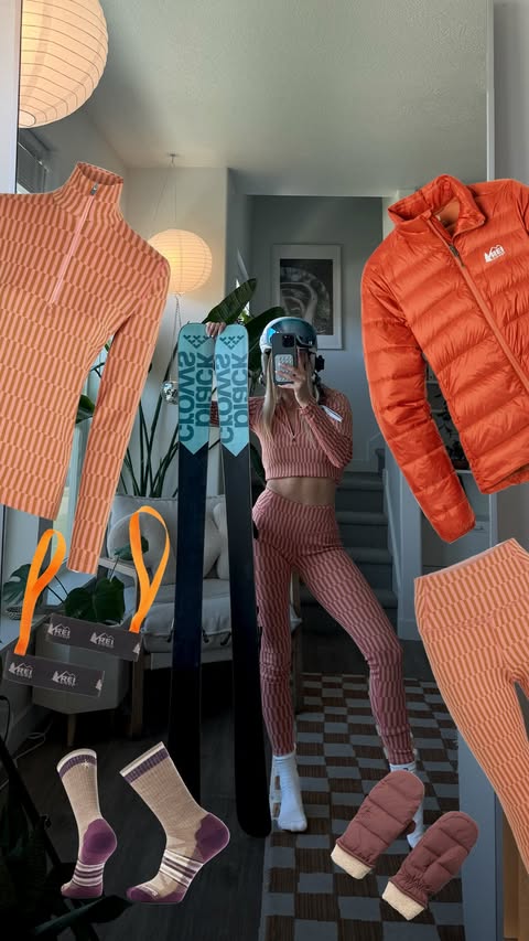 Instagram post by @karlieplace for REI. Caption reads: [...] the liberty of going through every single....