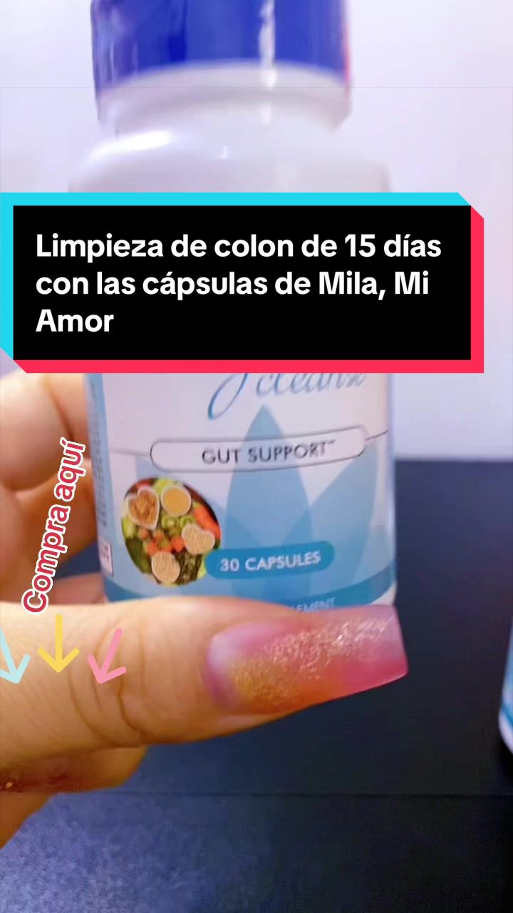 TikTok post by @mary_luz90casanca for Mila Miamor. Caption reads: @MilaMiAmor #15diasdelimpiezadecolon [...].