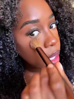 TikTok post by @kelechiceri1 for ELOISE BEAUTY. Caption reads: My favourite powder from @Eloise Beauty Ltd....