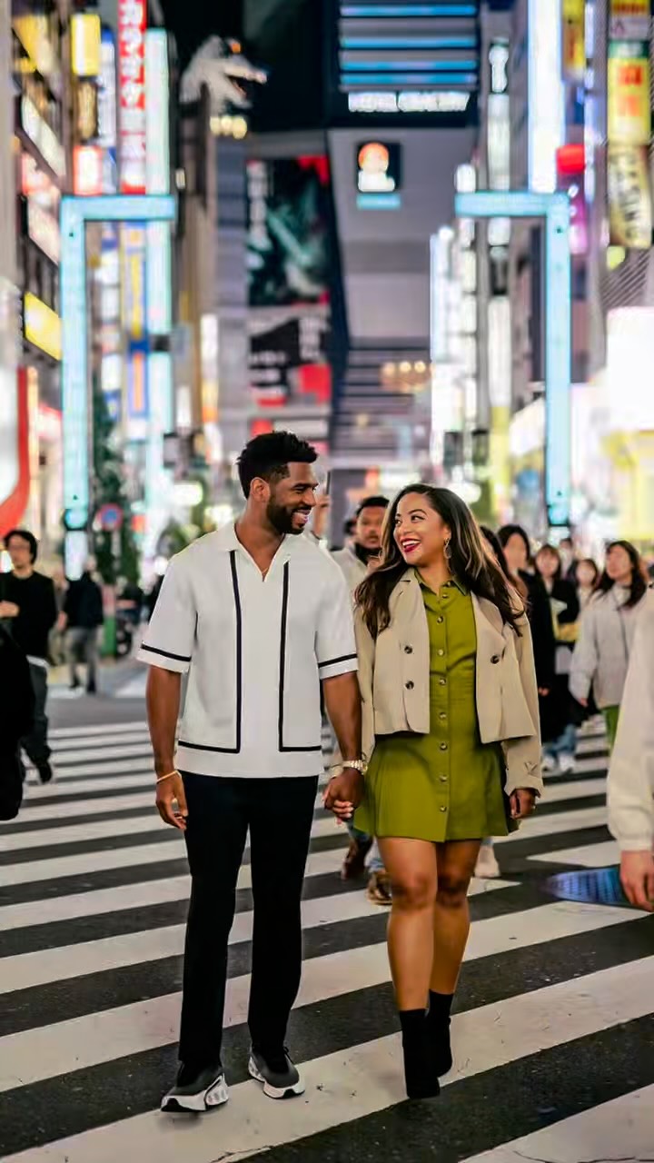 Instagram post by @tcpenny for Hawaiian Airlines. Caption reads: From Europe at 30 to exploring the world with my....