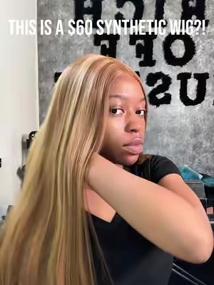 TikTok post by @iamajarai for UA Hair. Caption reads: [...] color, length & lace got me confusedddd @UA....