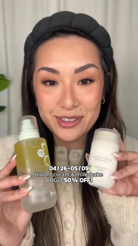 Instagram post by @greeneggsandglamm for Beekman 1802. Caption reads: [...] from 4/26-5/9, our sensi skin savior....