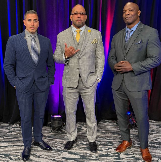 Instagram post by @justinroberts for Ultimate Ears. Caption reads: Business is picking up with a TUESDAY @aew....
