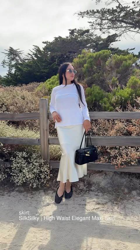 Instagram post by @paula.aygor for SilkSilky. Caption reads: My favorite Summer pieces from @silksilky_official....