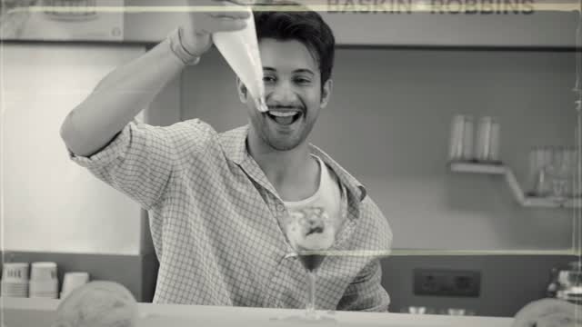 Instagram post by @rohitsaraf for Swiggy. Caption reads: Truth: I love @baskinrobbinsin

Dare: use the code....
