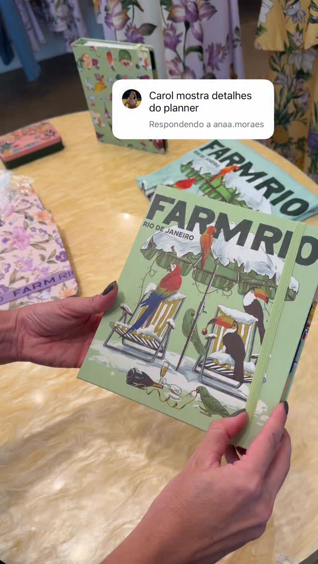 Instagram post by @promonafarm for FARM Rio. Caption reads: promo progressiva 🔥 comenta QUERO que te envio 
3....