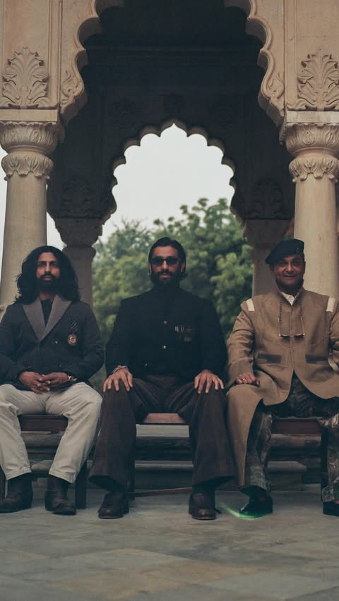 Instagram post by @_neelsoni for Royal Enfield. Caption reads: For @rkivecity @royalenfield @mayocollegeofficial....